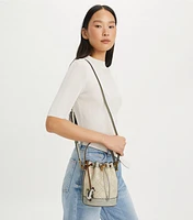 T Monogram Cloud Mini Bucket Bag