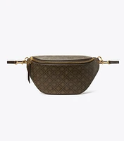 T Monogram Coated Canvas Belt Bag