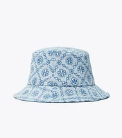 T Monogram Denim Bucket Hat