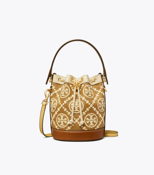Tory Burch Bags | Tory Burch Thea Mini Bucket Backpack Bag | Color: Brown | Size: Os | Christianjacobe's Closet