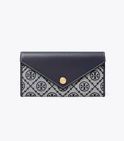 T Monogram Envelope Wallet