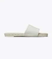 T Monogram Espadrille Slide