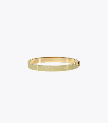 T Monogram Hinge Bracelet