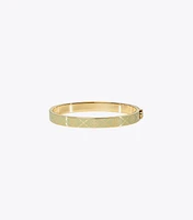 T Monogram Hinge Bracelet