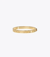 T Monogram Hinge Bracelet