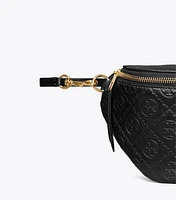 T Monogram Leather Belt Bag