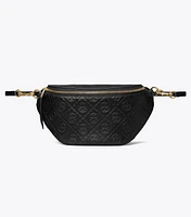 T Monogram Leather Belt Bag