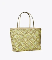 T Monogram Mesh Dot Tote