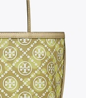 T Monogram Mesh Dot Tote