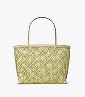 T Monogram Mesh Dot Tote