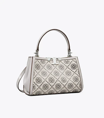 T Monogram Mini Eleanor Satchel