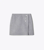 T Monogram Mini Skirt