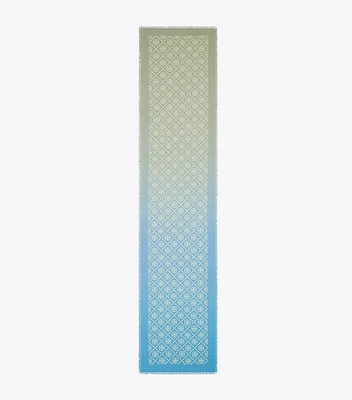 T Monogram Oblong Scarf