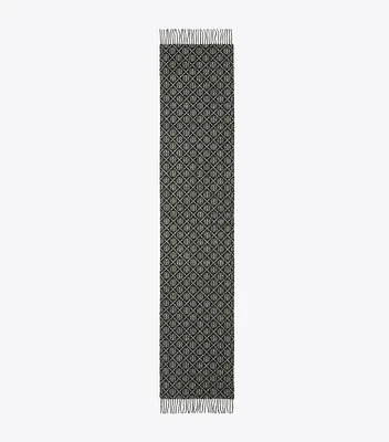 T Monogram Oblong Scarf