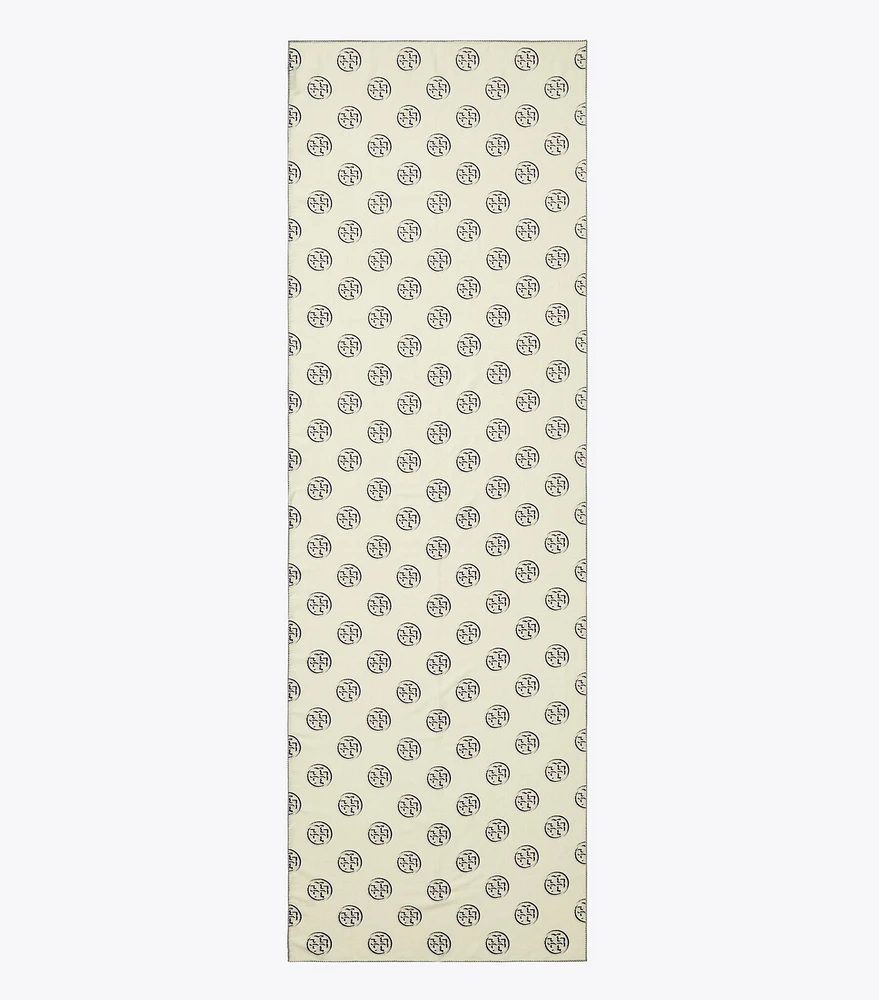 T Monogram Oblong Scarf