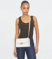 T Monogram Pebble Shoulder Bag