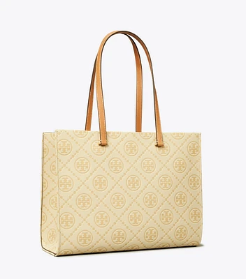 T Monogram Pebble Tote