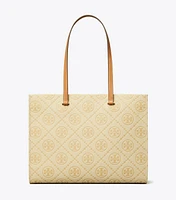 T Monogram Pebble Tote