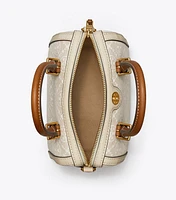 T Monogram Petite Barrel Bag