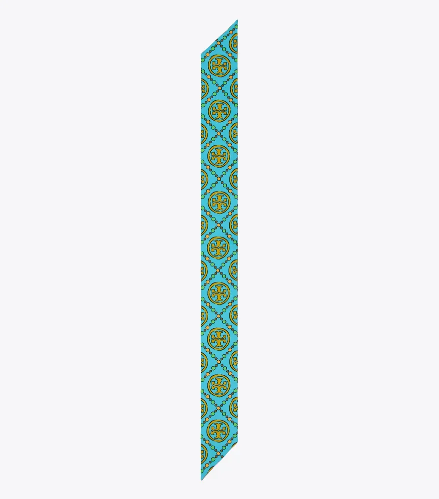 T Monogram Ribbon Tie