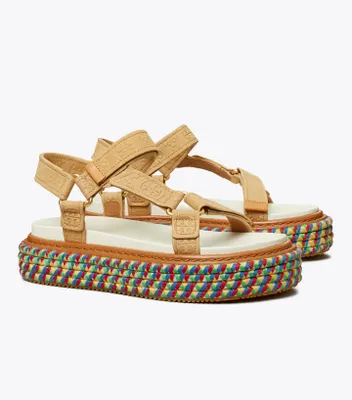 T Monogram Rope Sport Sandal