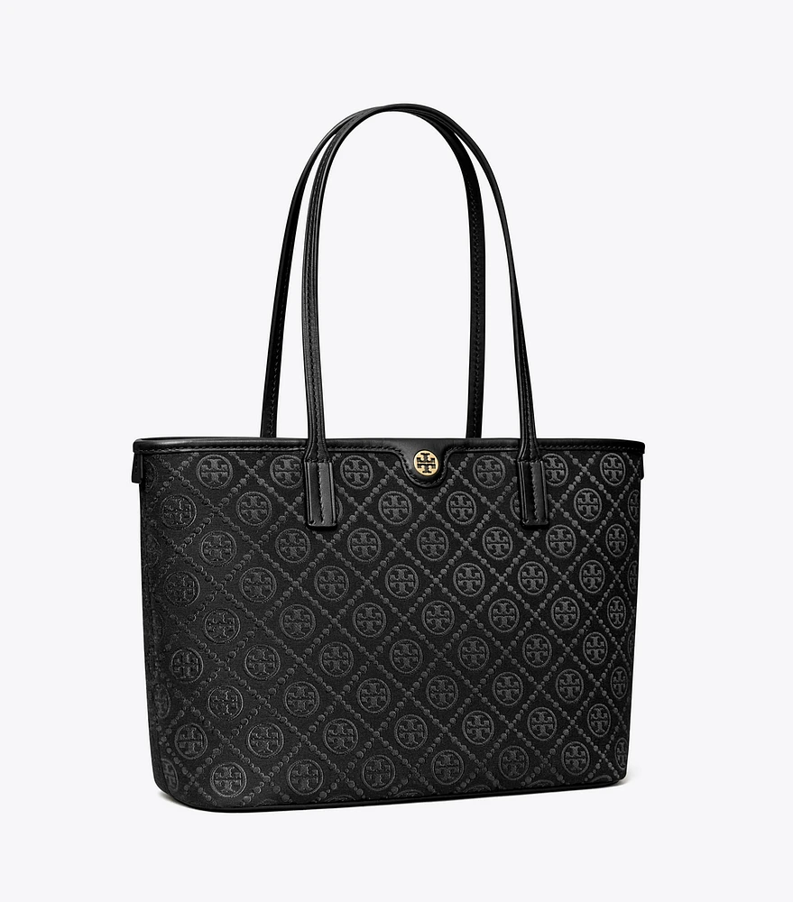 T Monogram Small Zip Tote