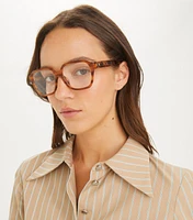 T Monogram Square Eyeglasses