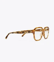 T Monogram Square Eyeglasses