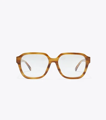 T Monogram Square Eyeglasses