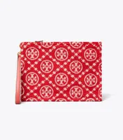 T Monogram Terry Pouch