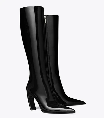 Tall Patent Boot