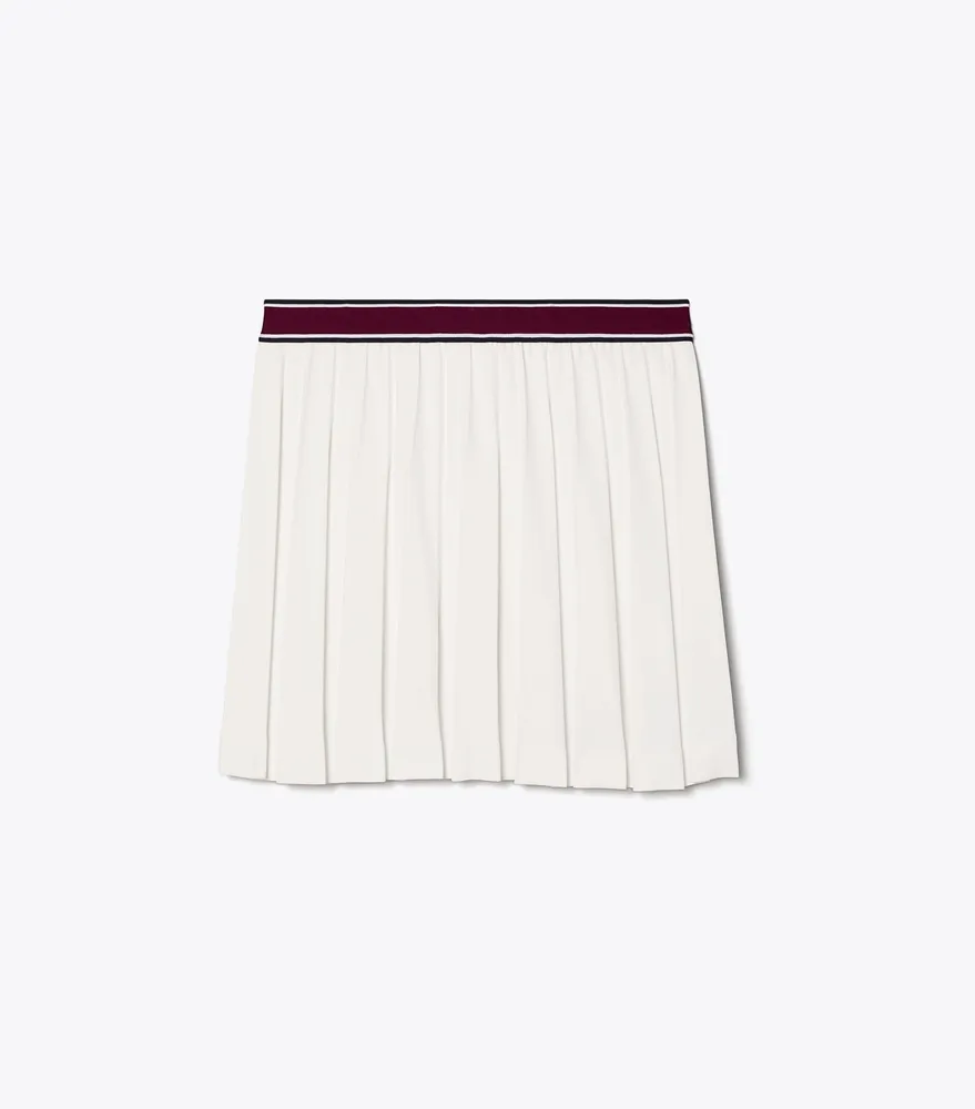 Tech Twill Pleated Tennis Skirt