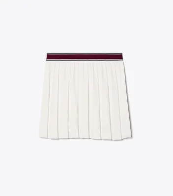 Tech Twill Pleated Tennis Skirt