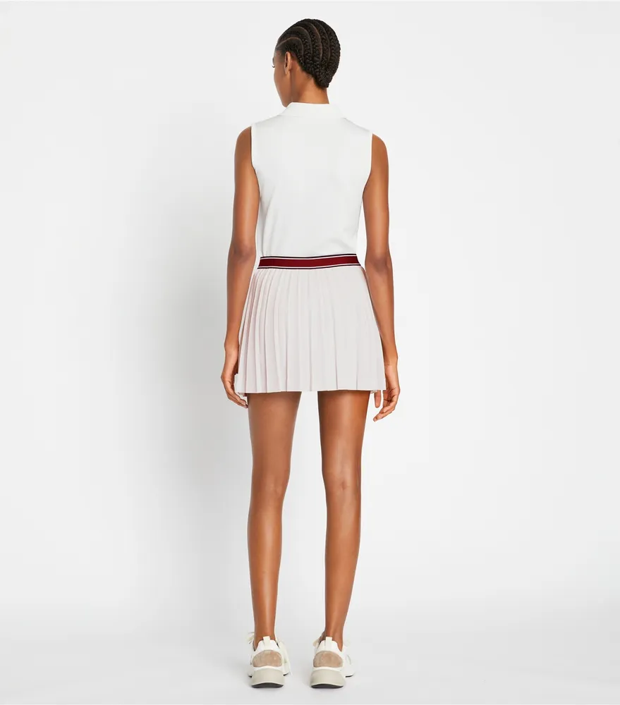 Tech Twill Pleated Tennis Skirt