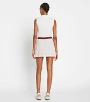 Tech Twill Pleated Tennis Skirt