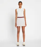 Tech Twill Pleated Tennis Skirt