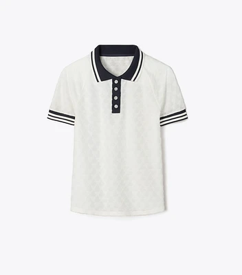 Terry Jacquard Polo