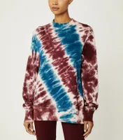 Tie-Dye French Terry Crew