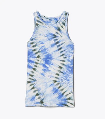 Tie-Dye Tissue-Seamless Tank