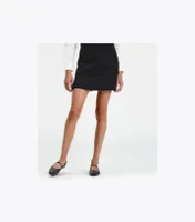Tinsel Tweed Mini Skirt