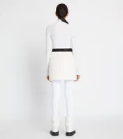 Tissue-Seamless Long-Sleeve Mockneck