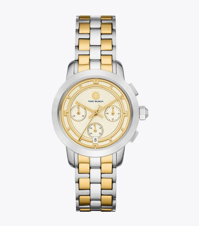 Dira Gold Diamond 38mm Watch in Ivory Mother-of-Pearl