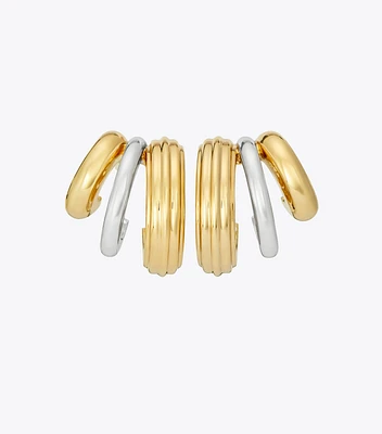 Triple Hoop Earring