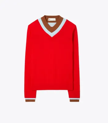 Triple Layer Colorblock Sweater