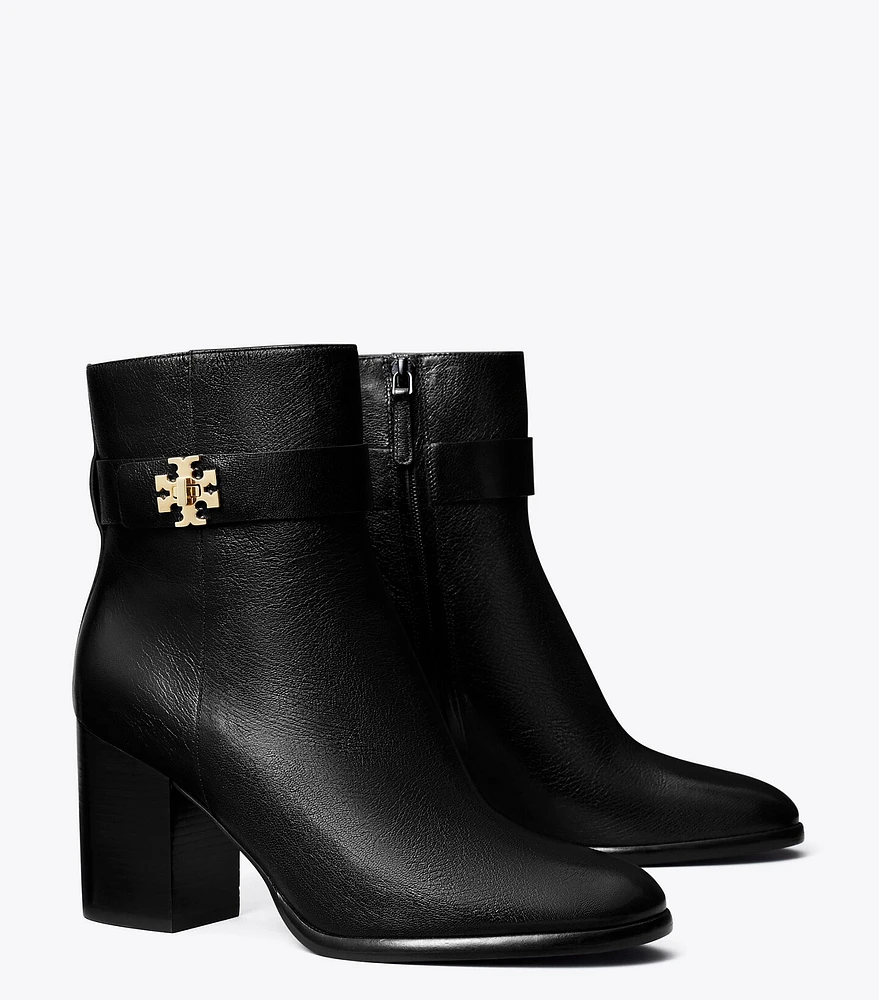 Turnlock Heeled Ankle Boot