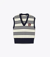 V-Neck Wool Sweater Vest