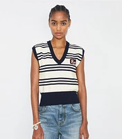 V-Neck Wool Sweater Vest