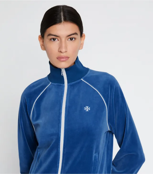Tory Sport Women's Colorblock Velour Track Jacket