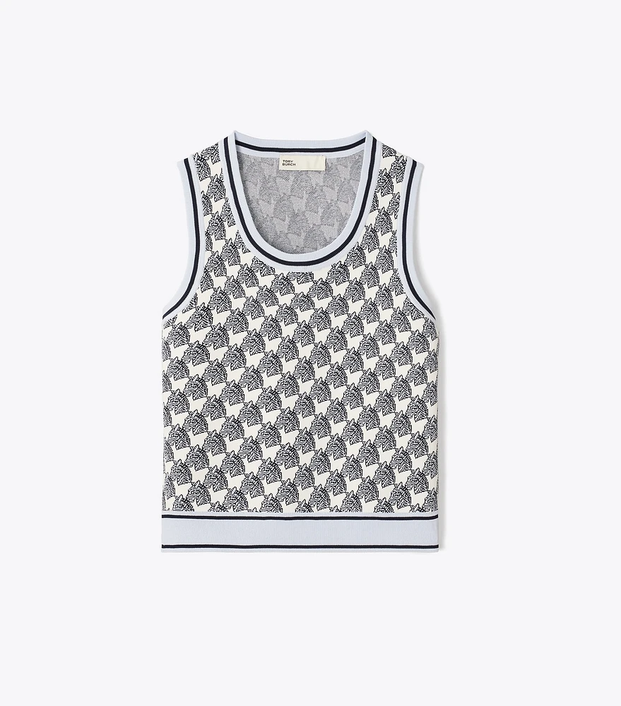 Viscose Jacquard Tank