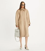 Viscose Trench Coat